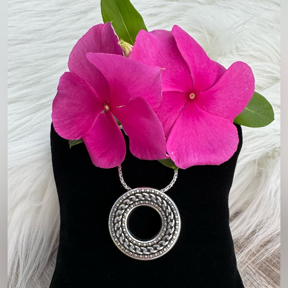 💕 BRIGHTON Retired Chain Reaction Reversible Pendant Necklace